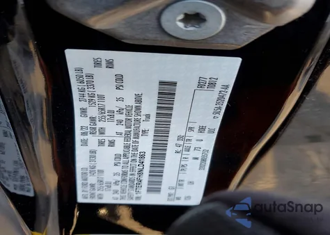 2022 Ford Ranger Xl z USA, uszkodzony, nr VIN 1FTER4FH8NLD41863